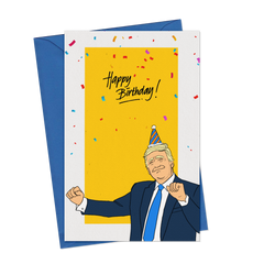 Trump Birthday Card